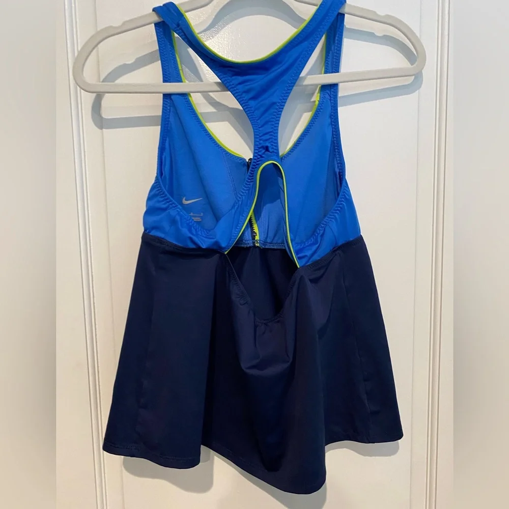 Nike Racerback Athletic Swim Tankini Large